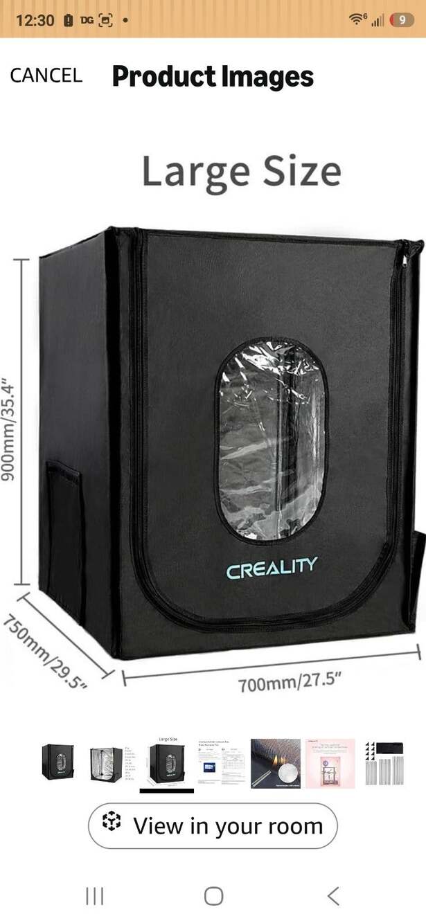 3D Printer Enclosure, Creality Fireproof and Dustproof Constant Temp Large